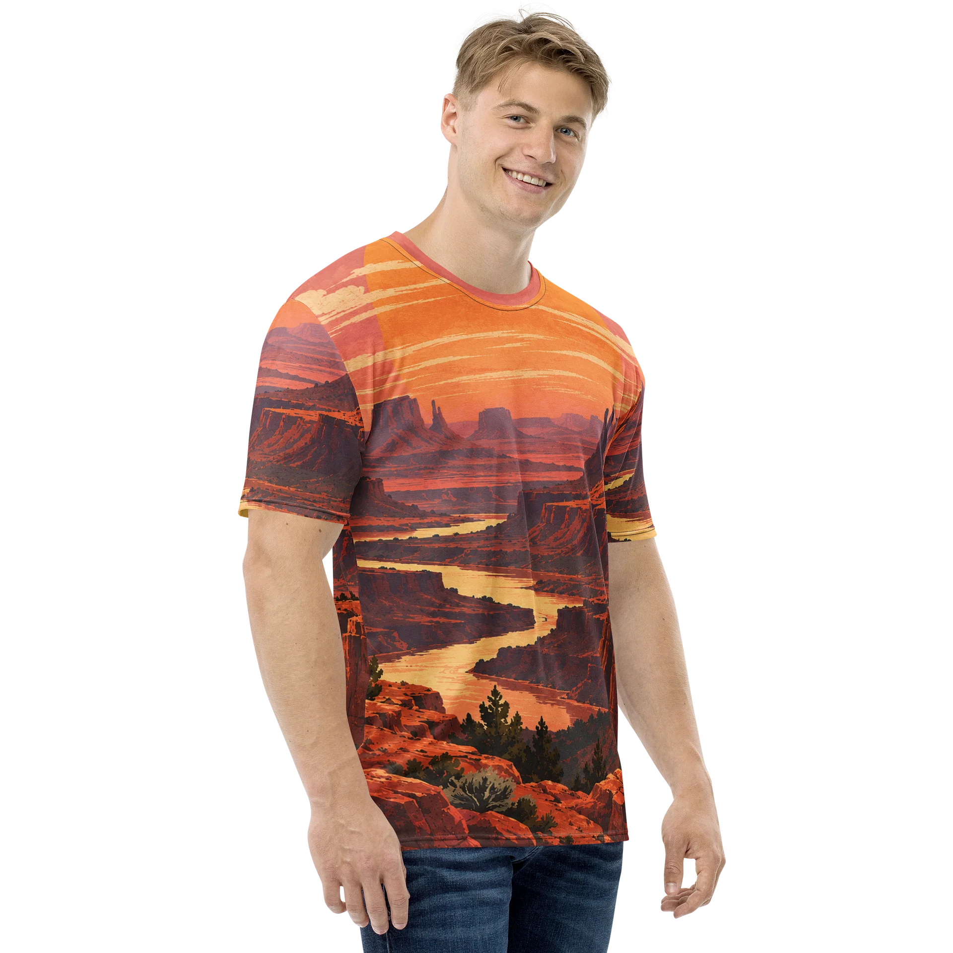 Desert Sundown All-Over Tee product image (4)
