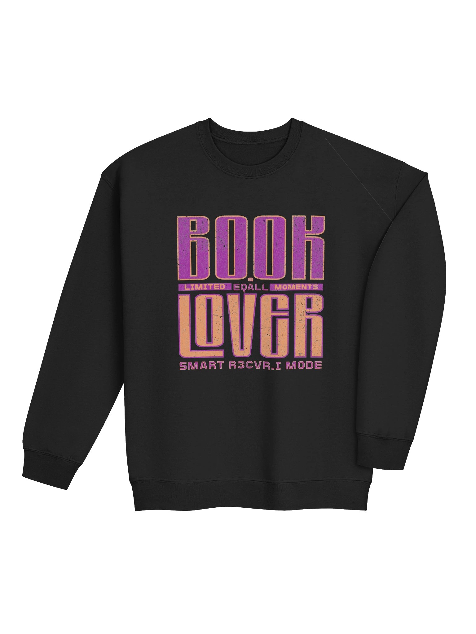 BOOK Lover Moments Gildan Sweatshirt_R3CVR.i mode by EQALL® Essentials_Cycl. / Orange product image (4)