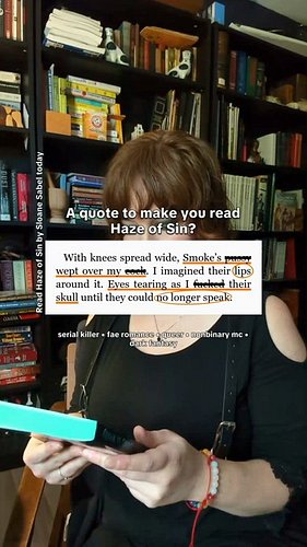 Who would read a horror romance around two queer fae who can't stop circling each other? 
It's you. You want a s.m.u.t. fille...