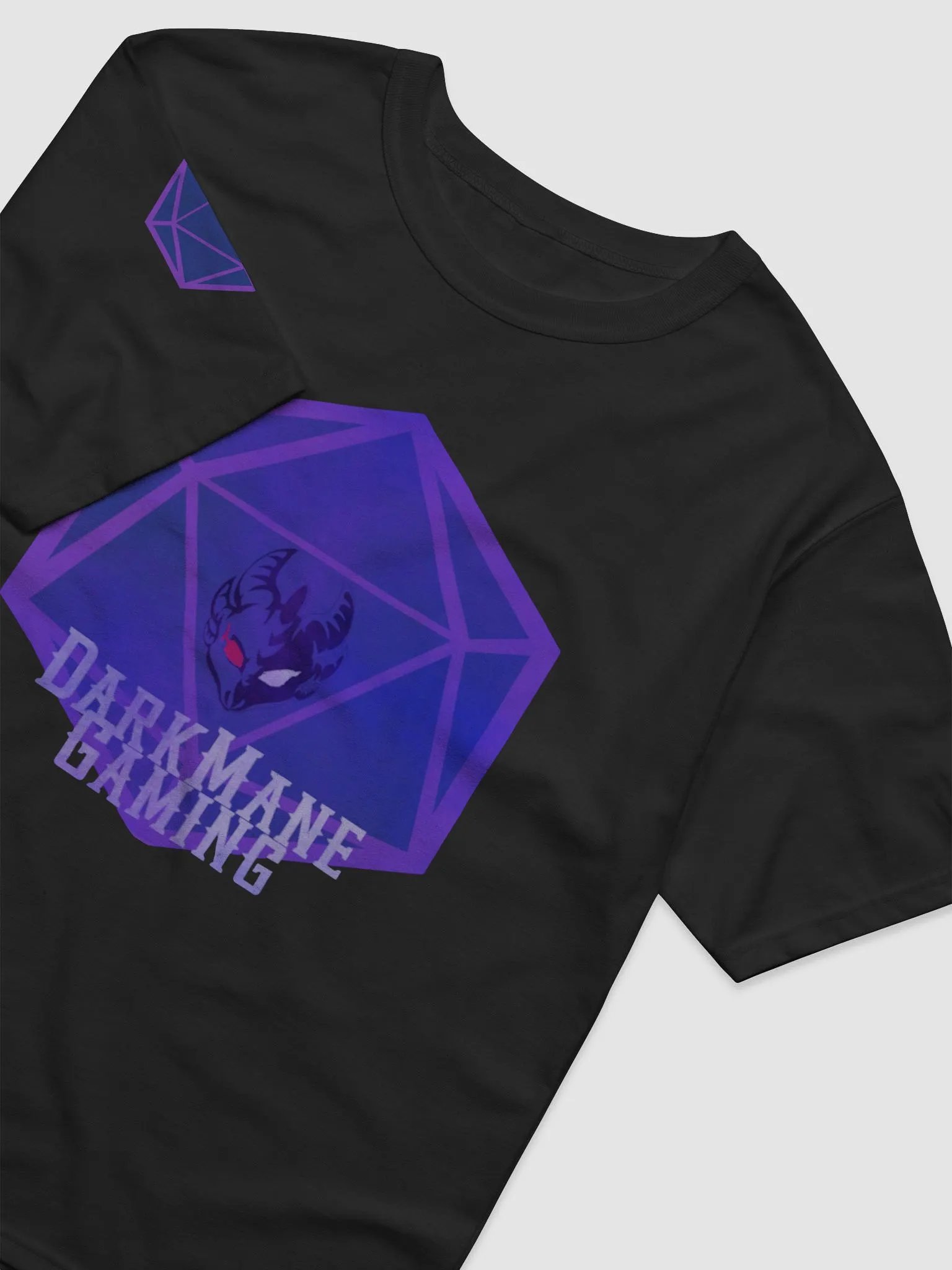 DarkManeGaming Logo Tee (Twitch Series) product image (7)
