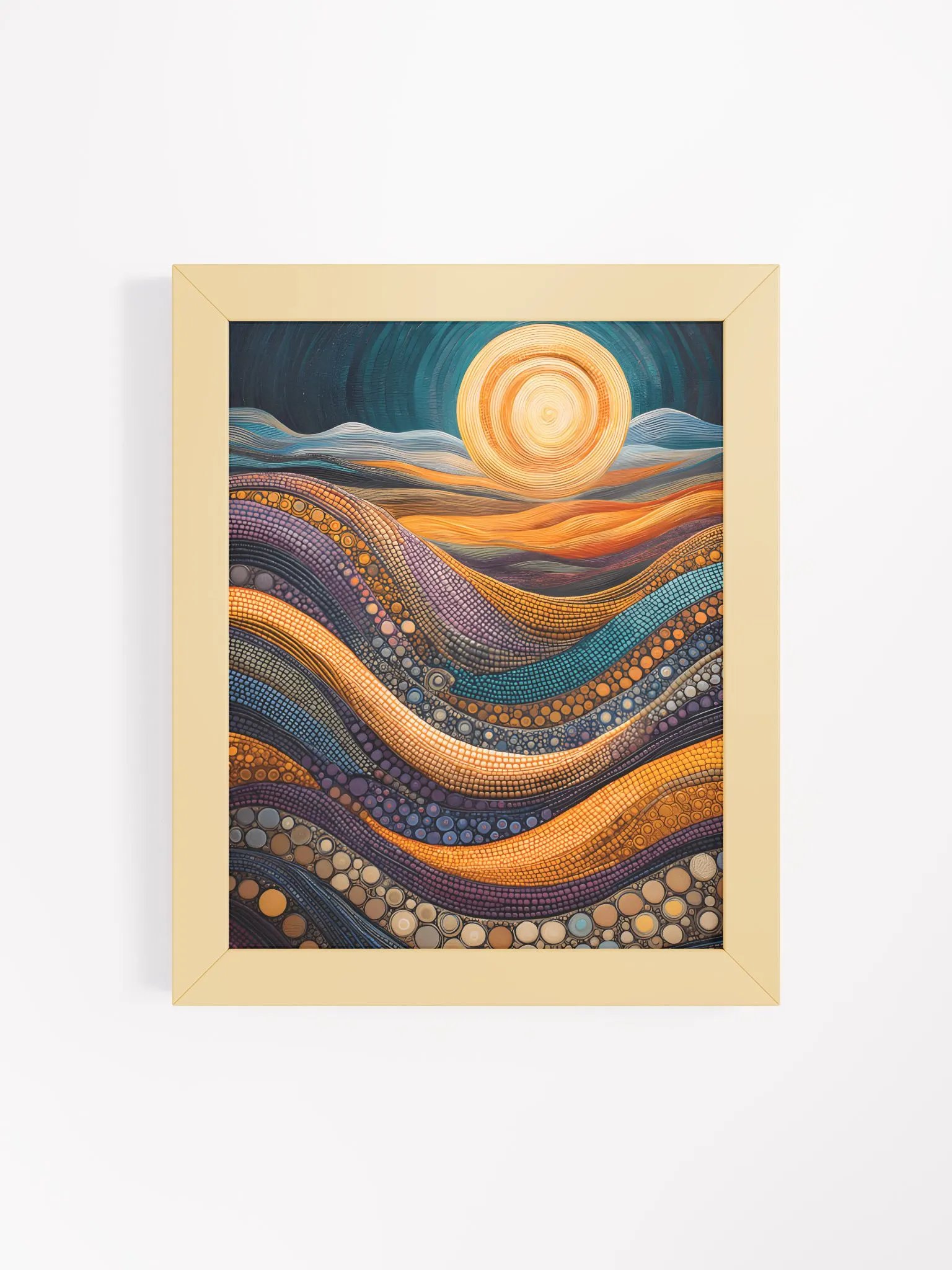 Framed wall art, titled 'Lost' product image (15)