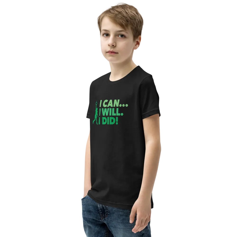 I Can... I Will. I Did! Green Kids Tee product image (5)