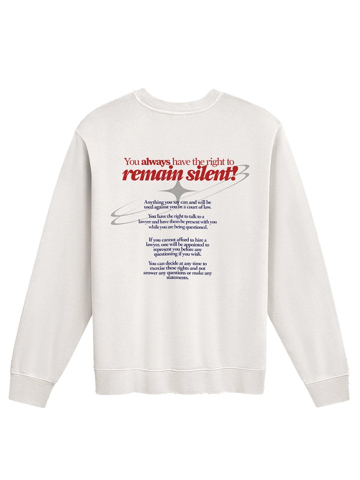 Miranda Reminders Premium Crewneck product image (4)