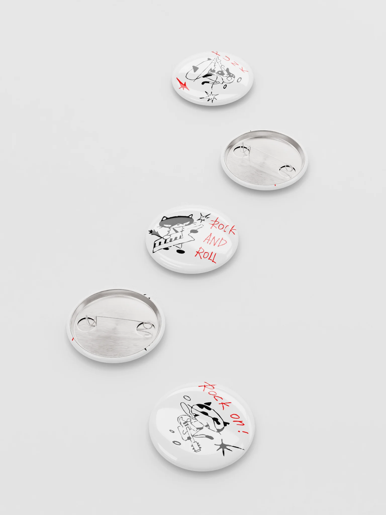 BAND CAT PINS product image (4)