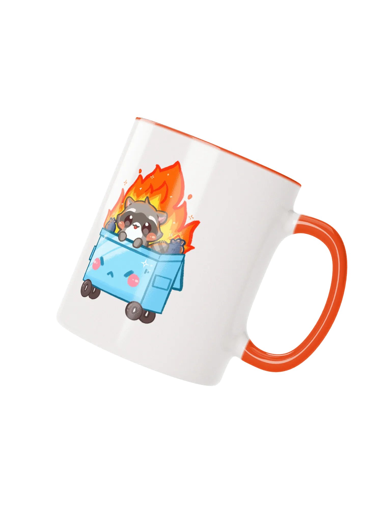 RACOON DUMPSTER FIRE MUG product image (3)