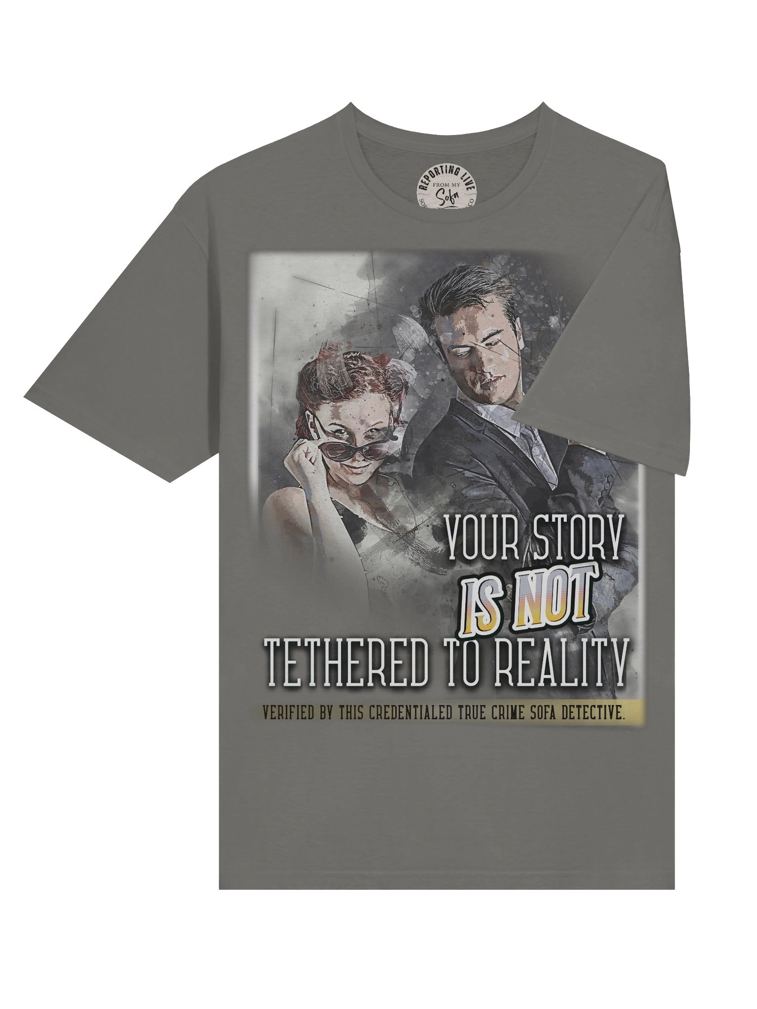 Your Story Isn’t Tethered to Reality Unisex Tee product image (10)