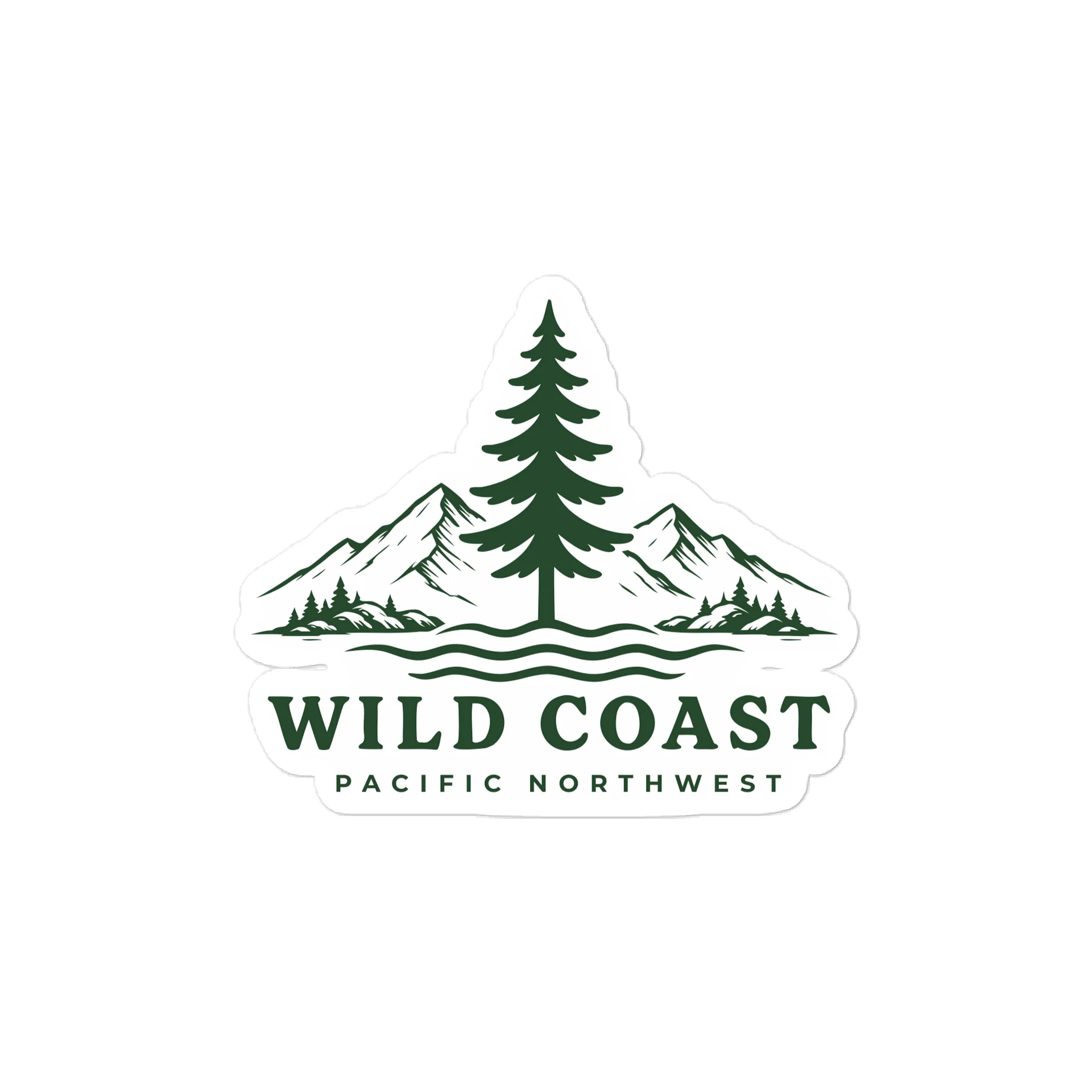 Wild Coast Sticker product image (1)