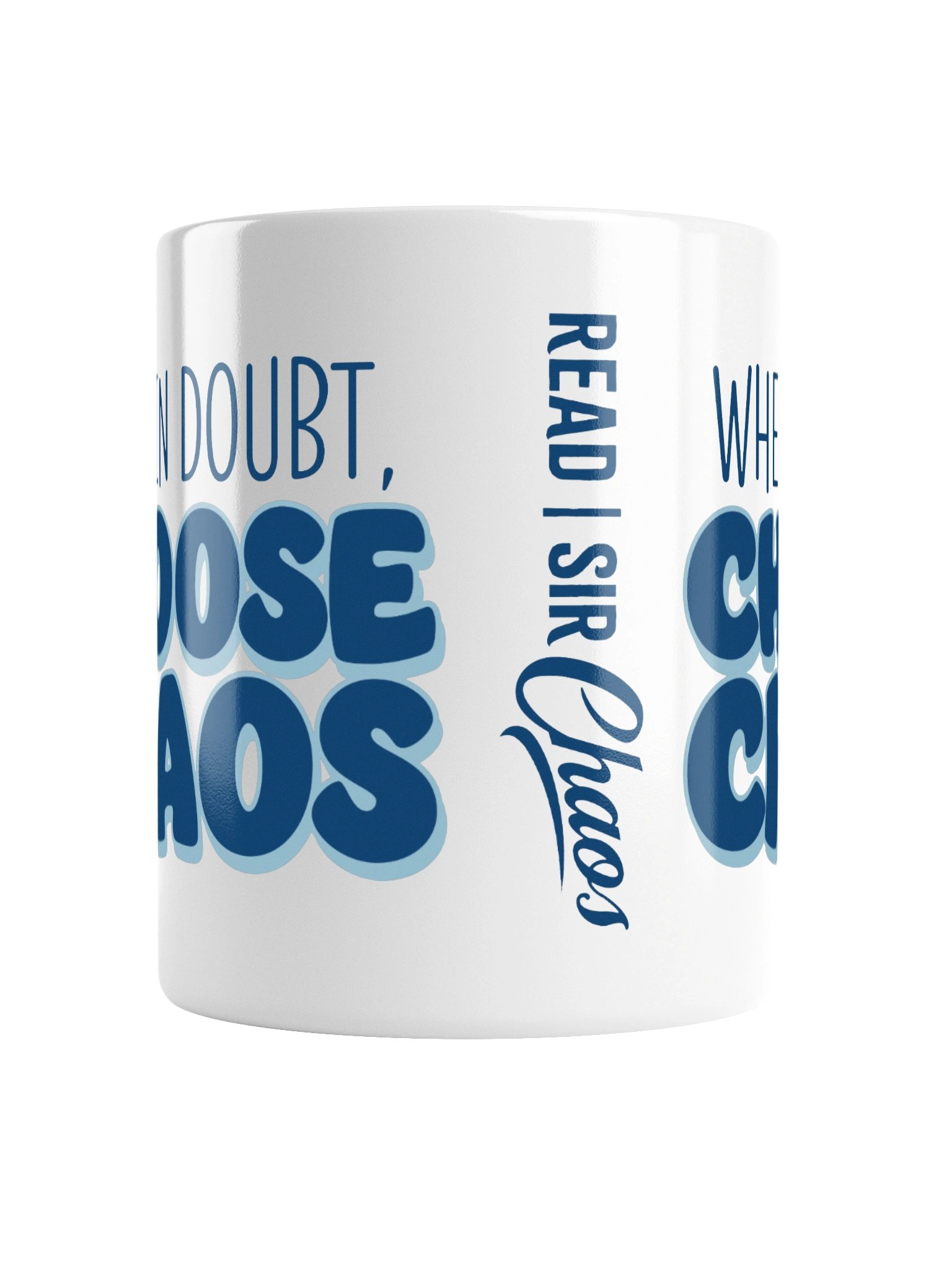 When in Doubt Choose Chaos Mug product image (2)
