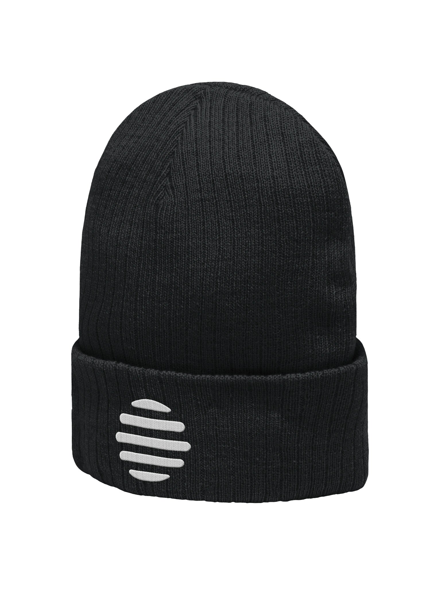 Tiptap Mark (Embroidered) Rib Knit Beanie product image (3)