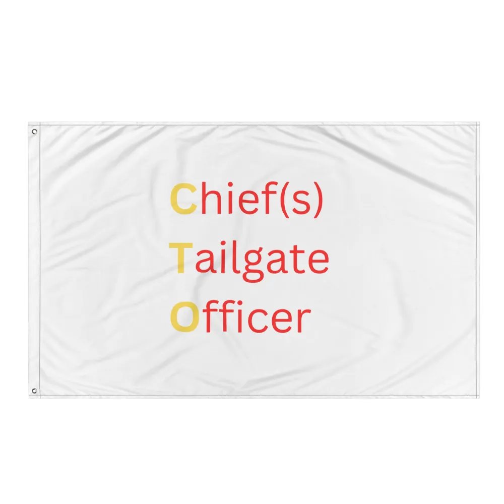 Chief(s) Tailgate Officer Flag product image (3)