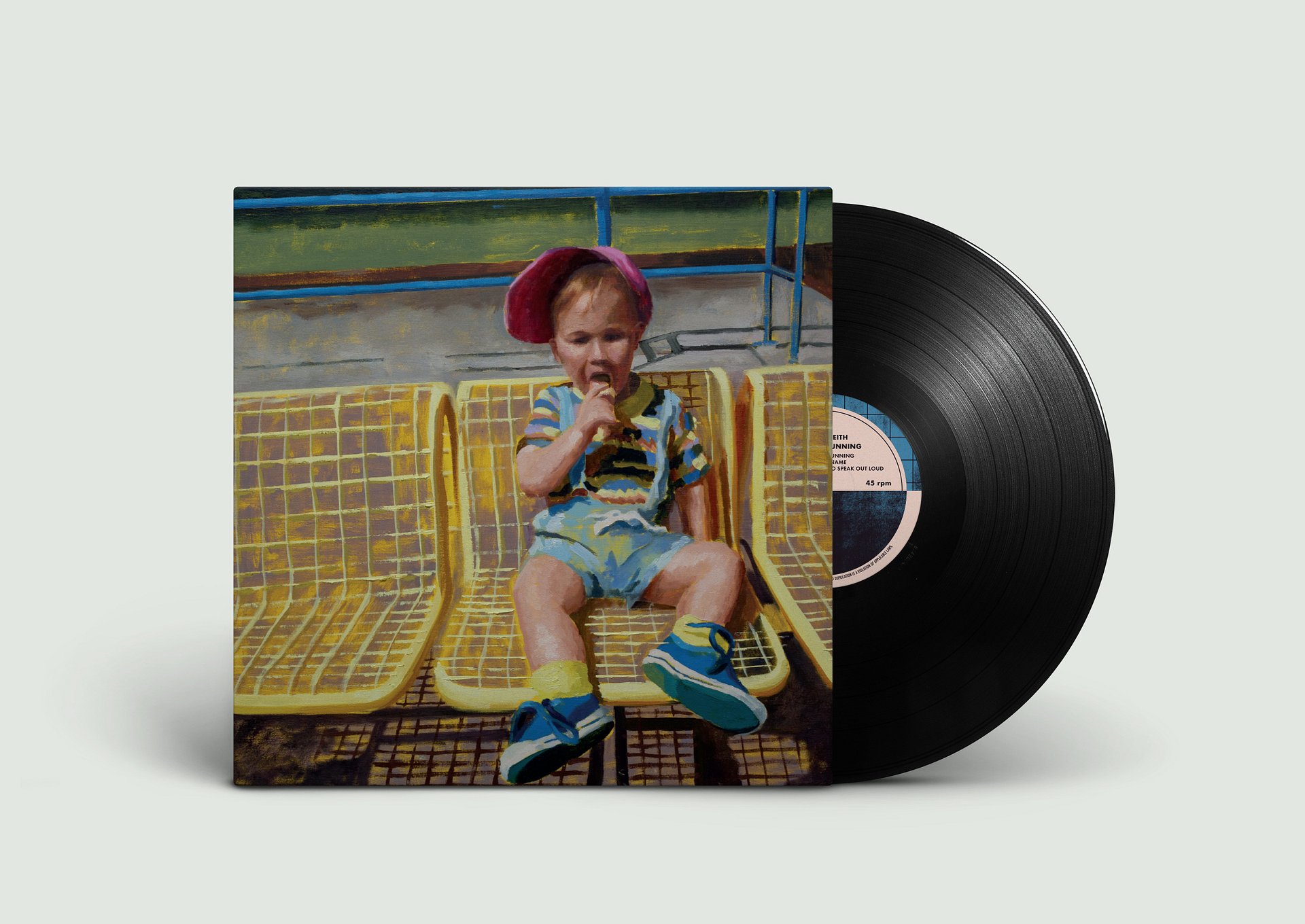 Small Boy Running Bundle: Vinyl & Shirt product image (5)