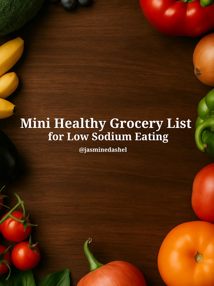 FREE Mini Healthy Grocery List product image (1)