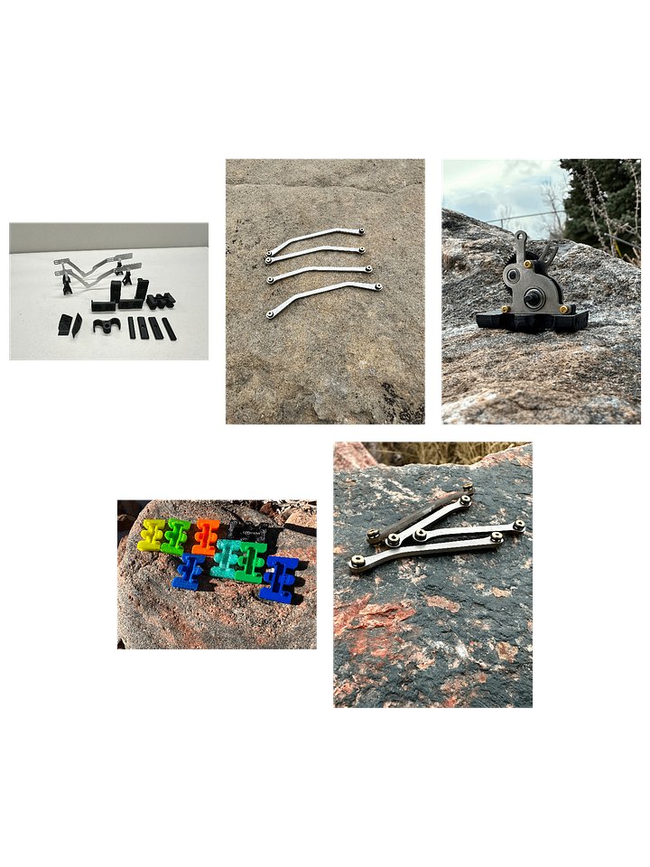 Survivor Chassis Bundle w/ Ti links &  JKP Ti Transmission  product image (1)