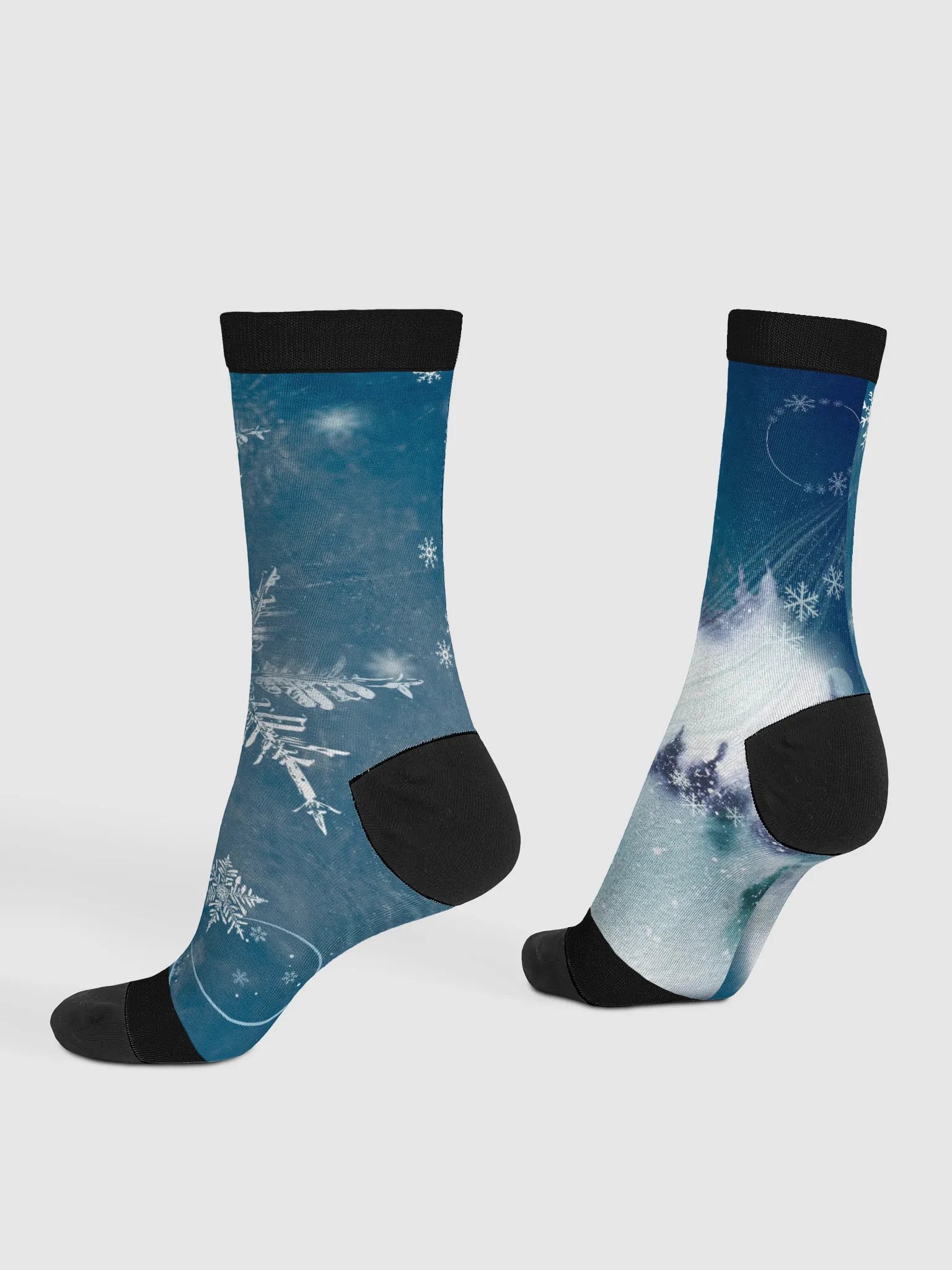 Frosty Whirlwind Crew Socks product image (4)