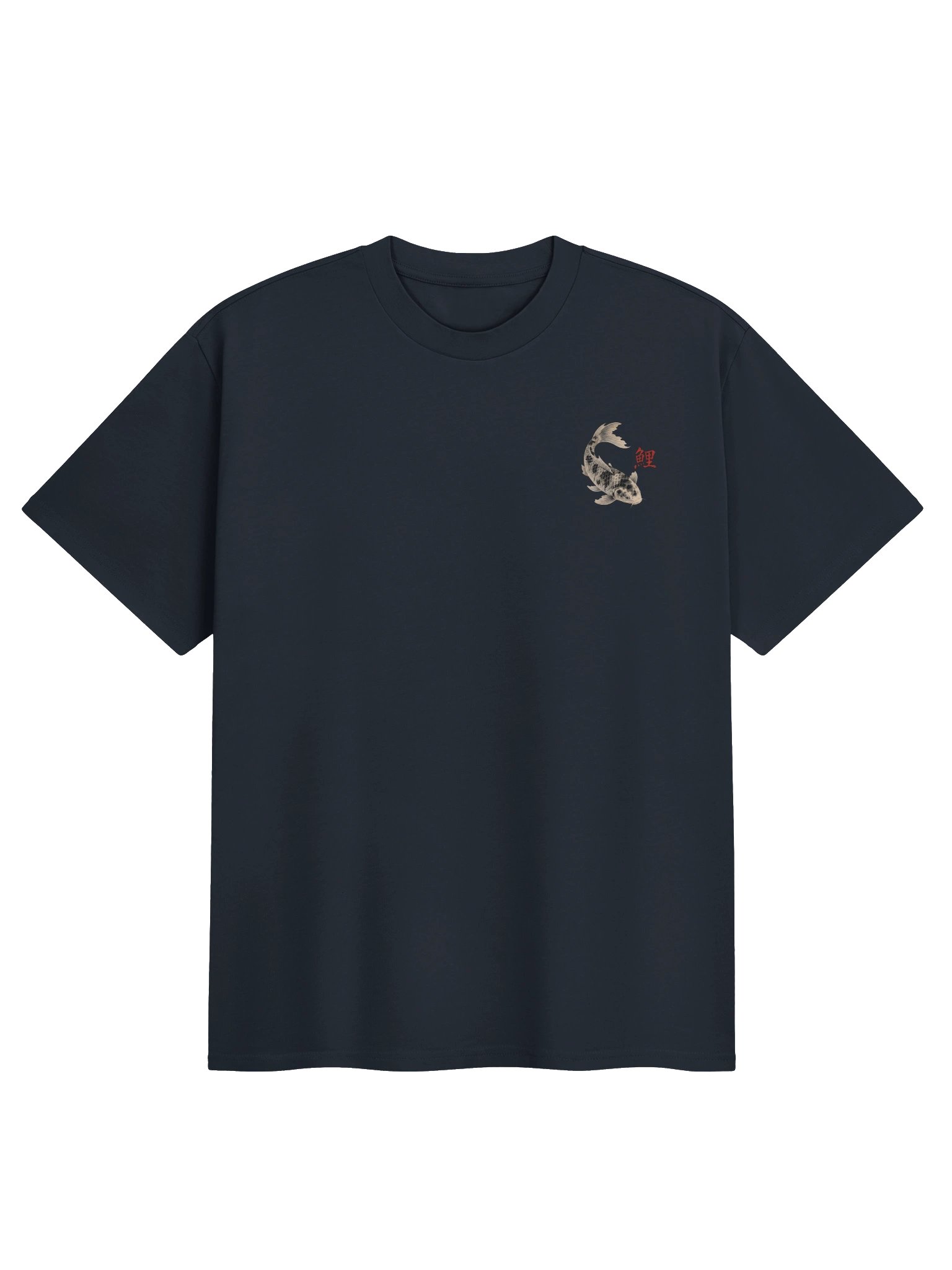 Japanese Koi Sakura – Premium Ukiyo-E Inspired Graphic T-Shirt product image (2)