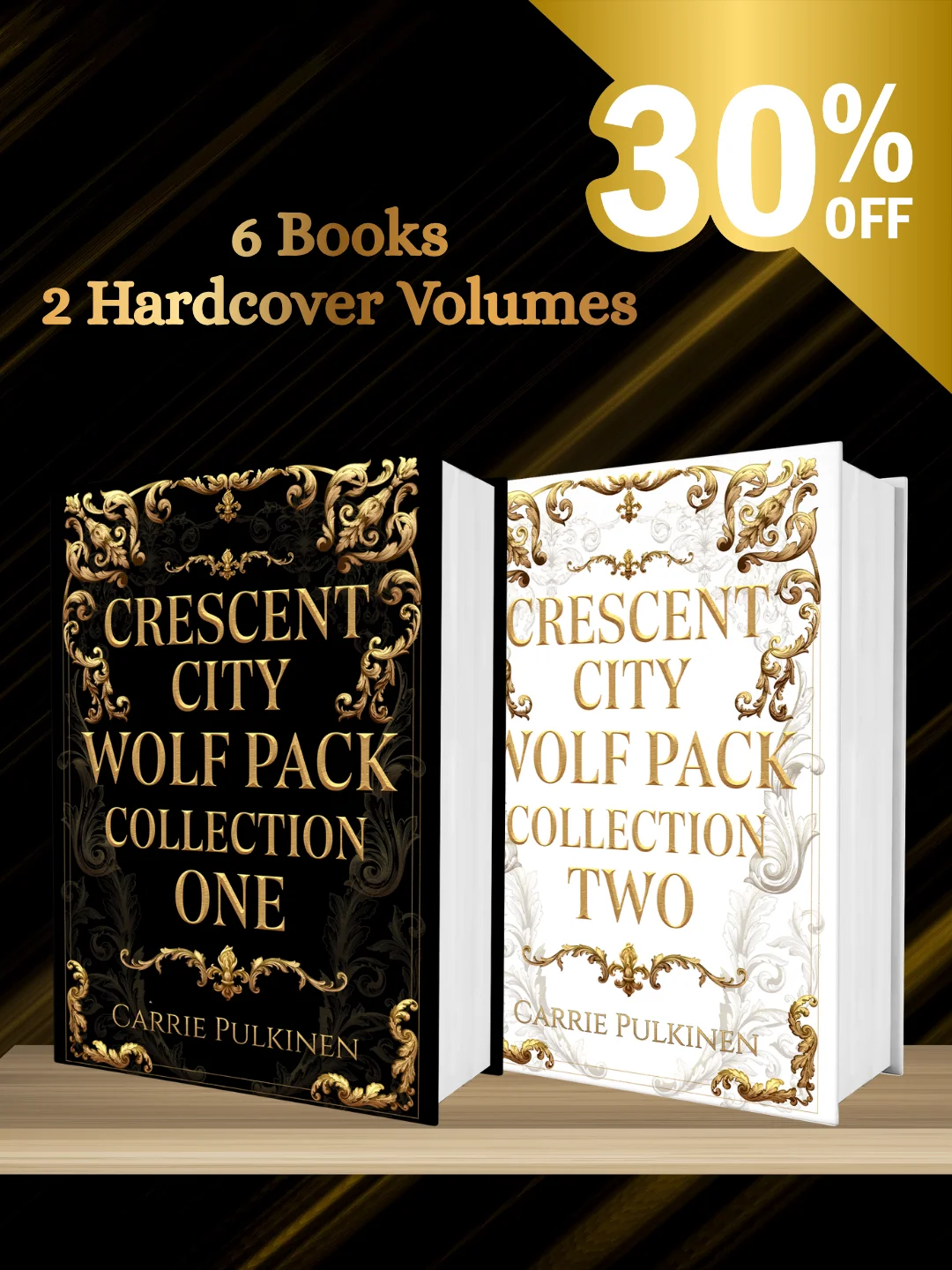 Crescent City Wolf Pack Complete Series Hardcover Omnibus Bundle product image (1)