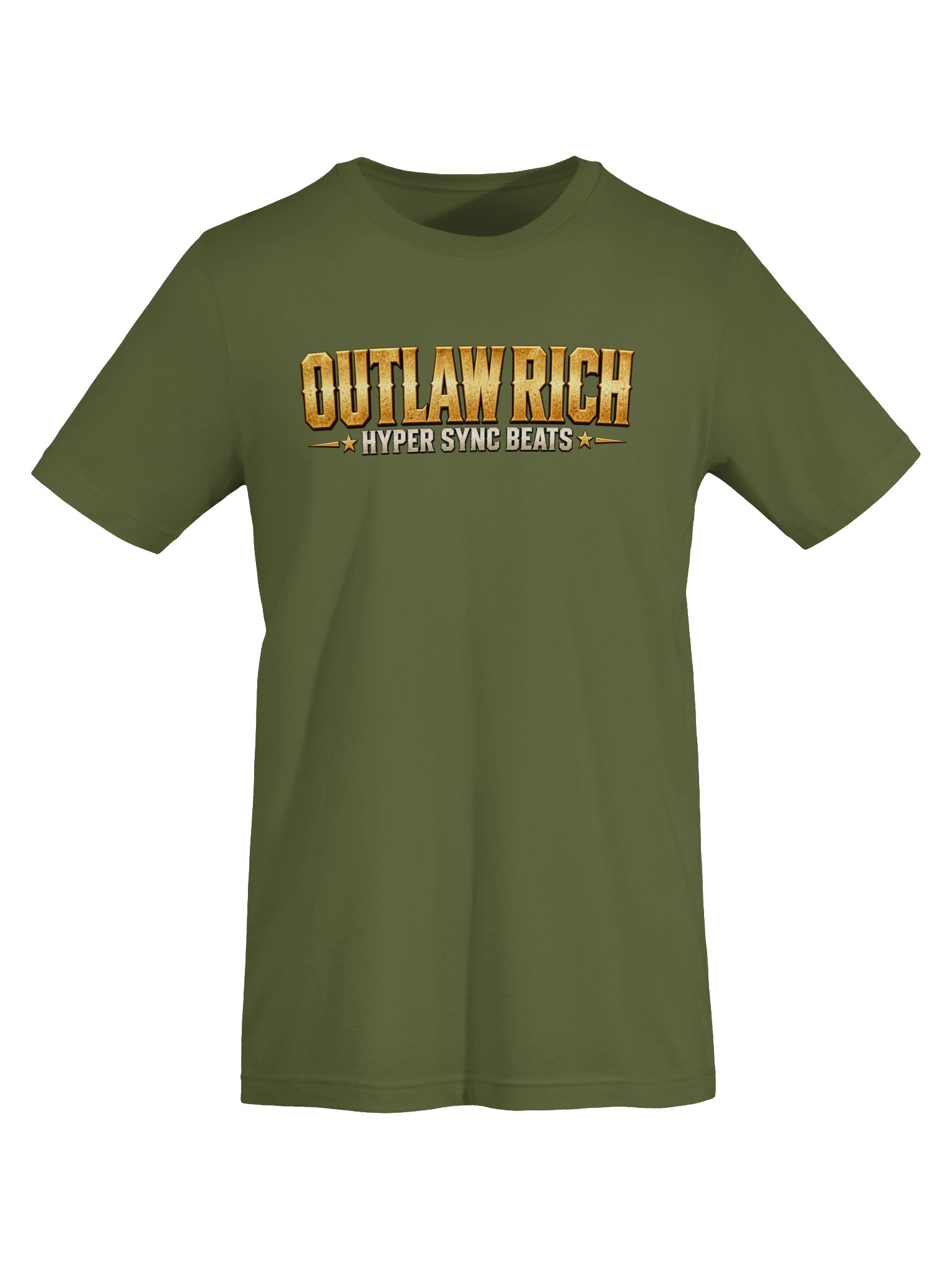 Outlaw Rich — Hyper Sync Beats Unisex Graphic T-Shirt product image (5)