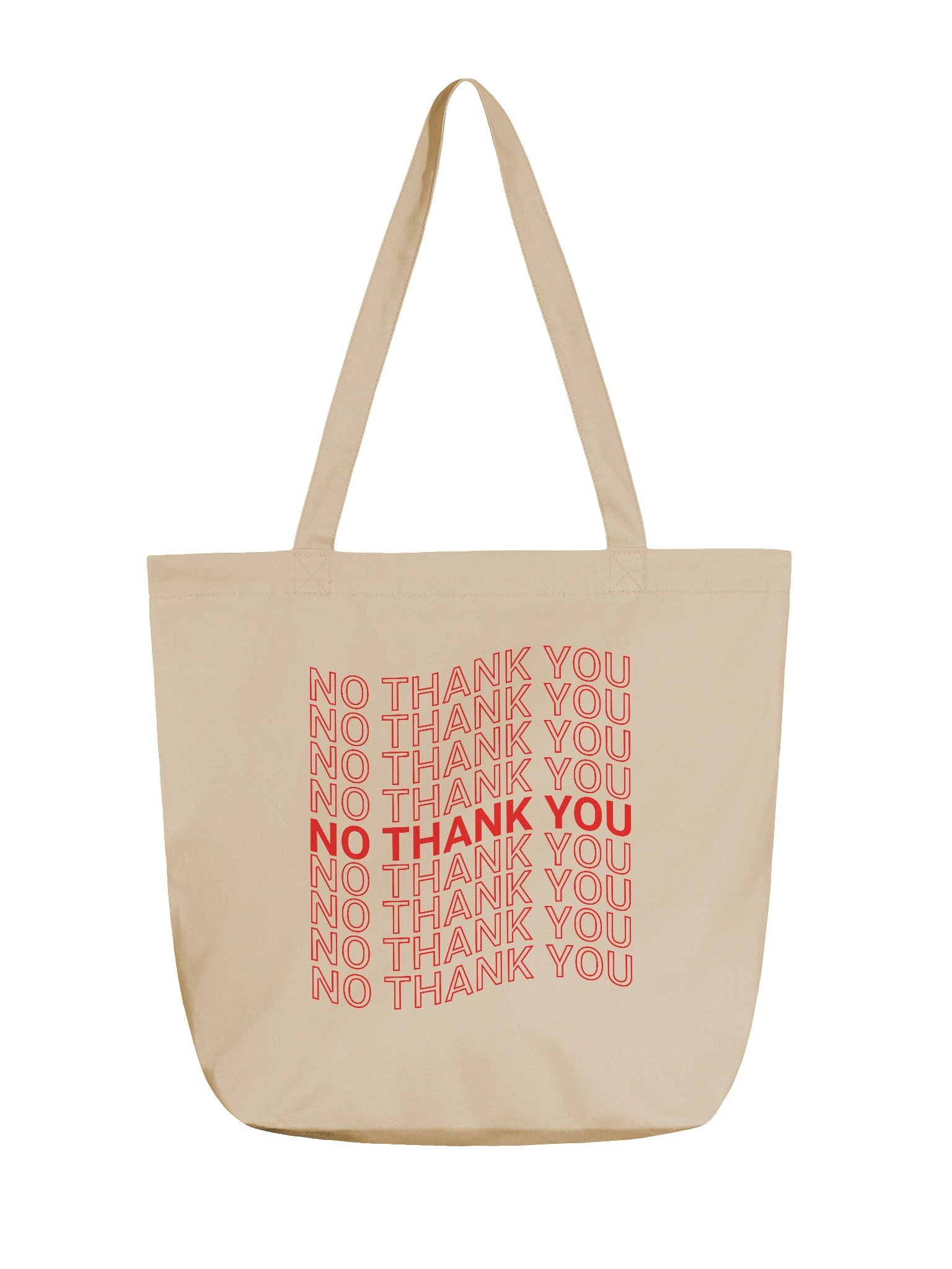 No Thank You Tote Bag product image (1)