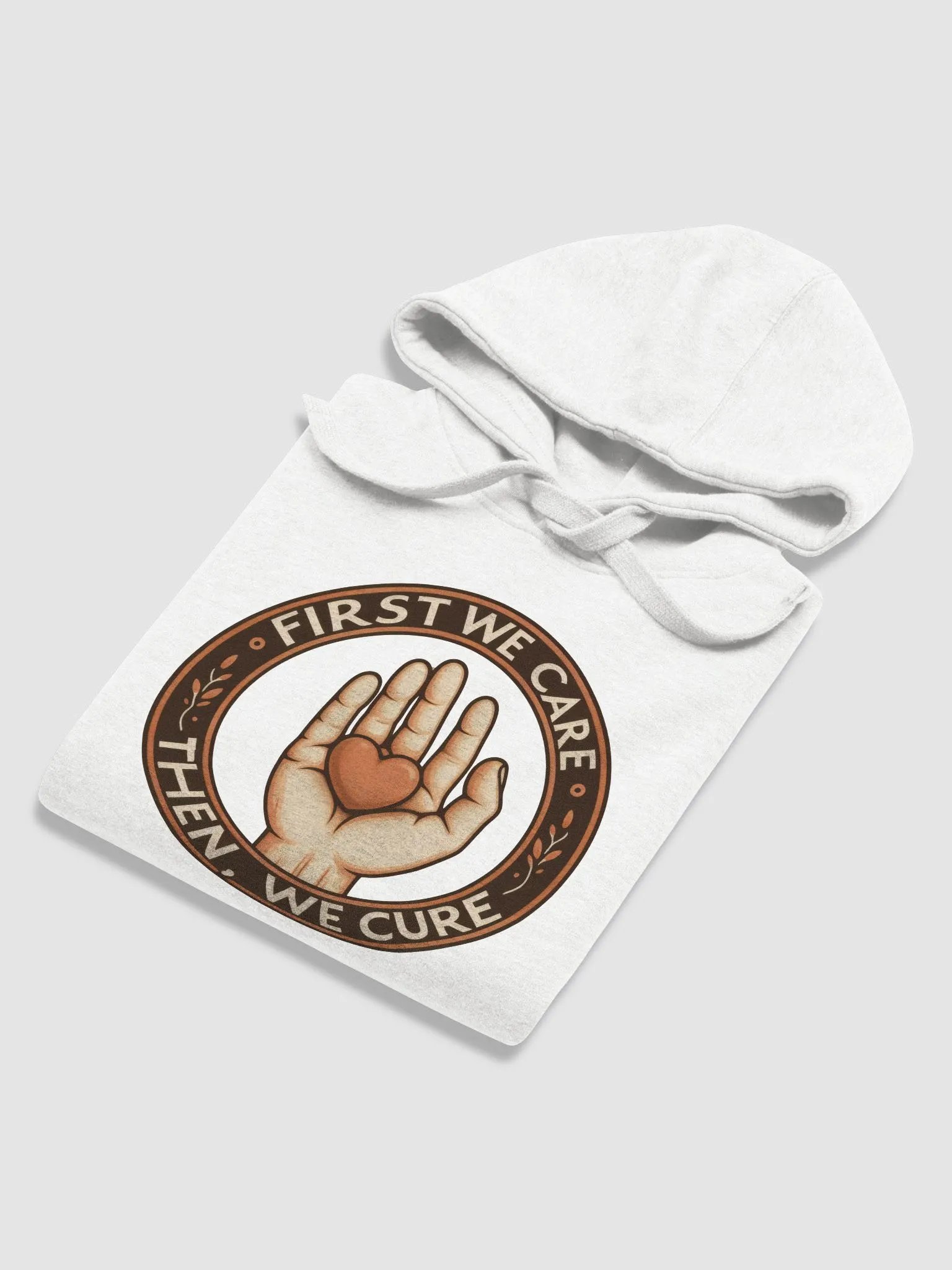 Care & Cure Heart Unisex Hoodie product image (64)