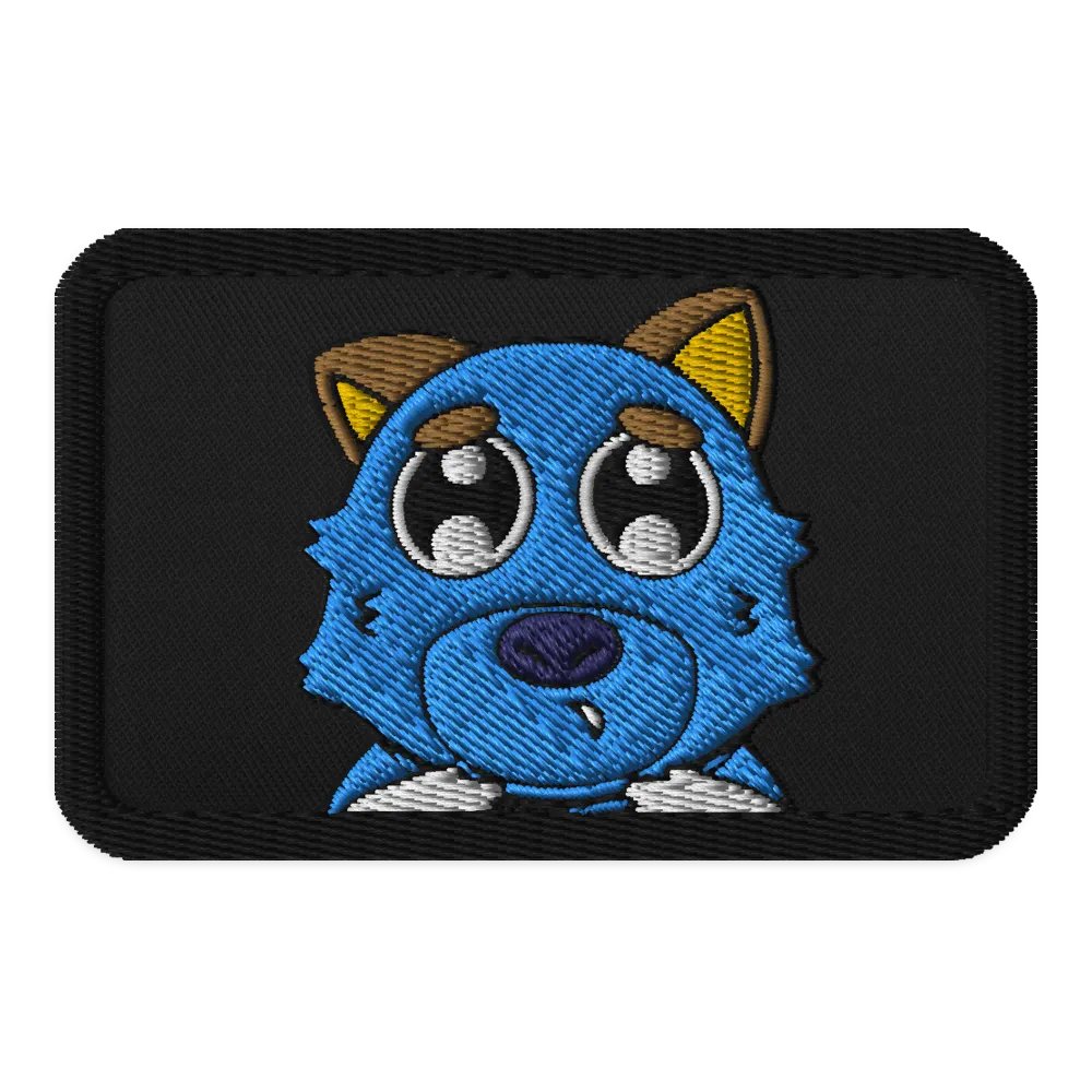 Blue232 Doggo patch product image (1)
