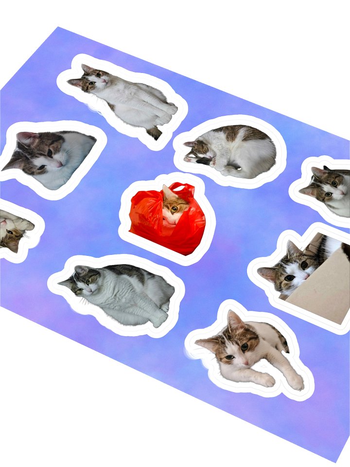 Milka the Cat Sticker Pack product image (2)