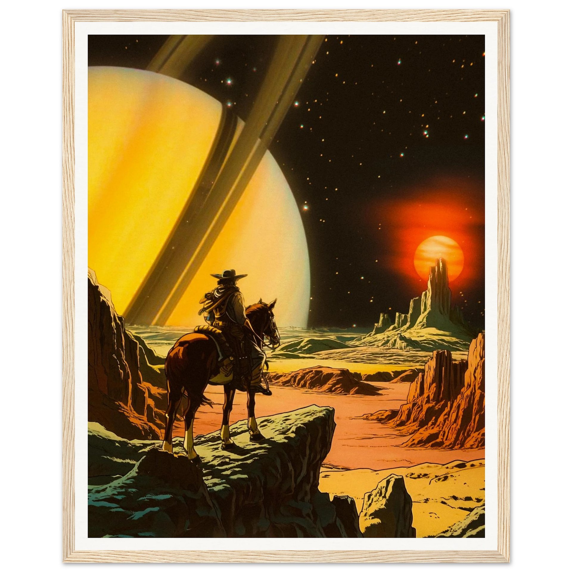 Cosmic Cowboy Wall Art product image (6)