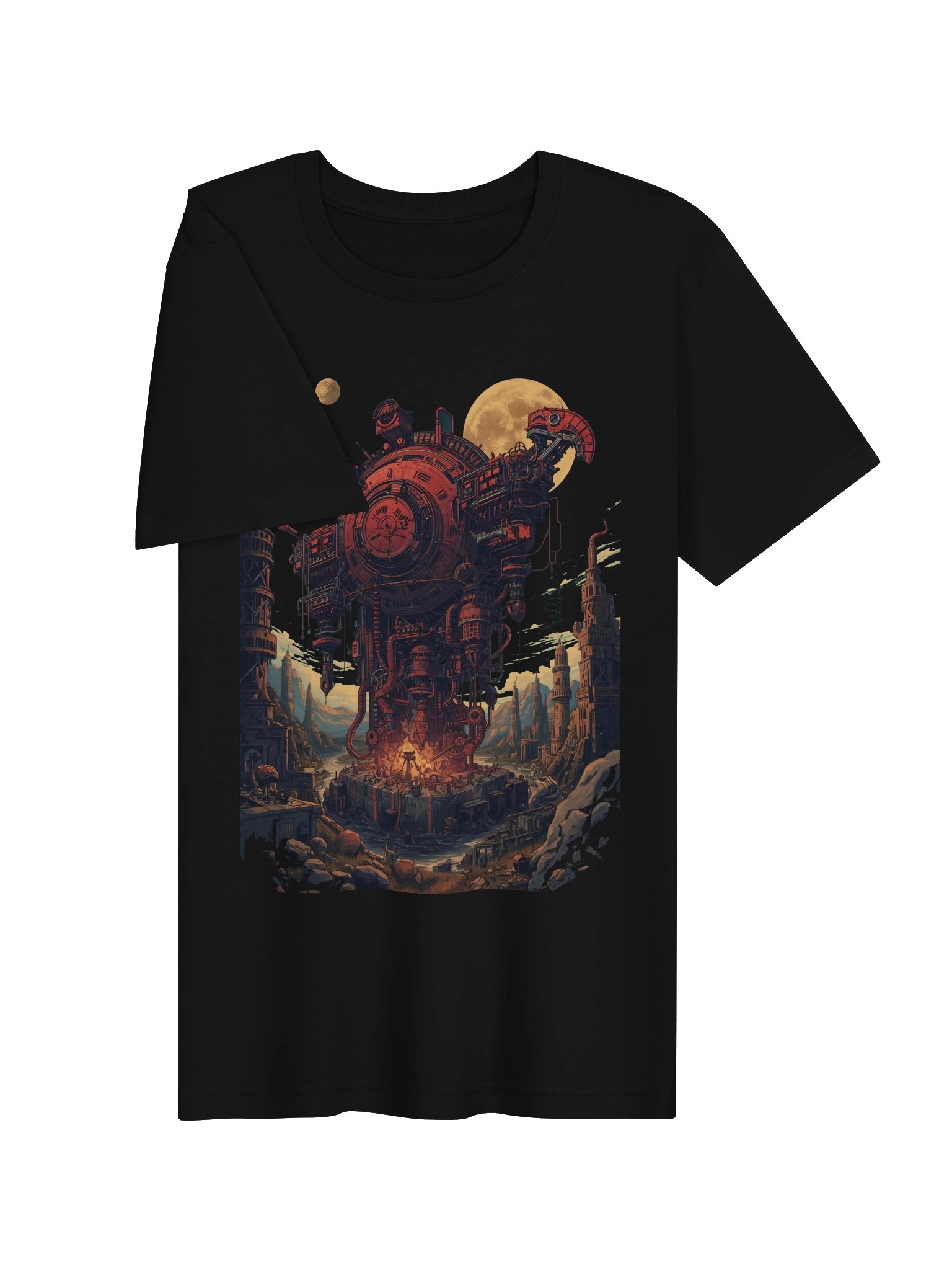 Retro-Futuristic Reactor Lightweight T-Shirt product image (6)
