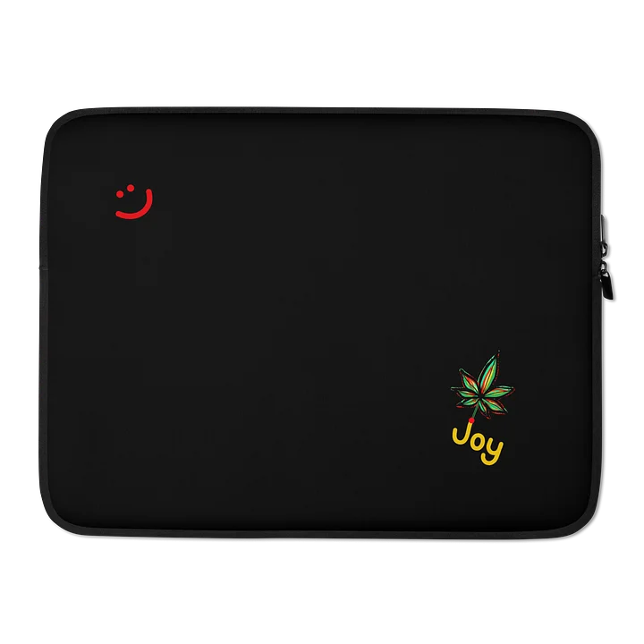 Joyful Leaf Laptop Sleeve product image (2)