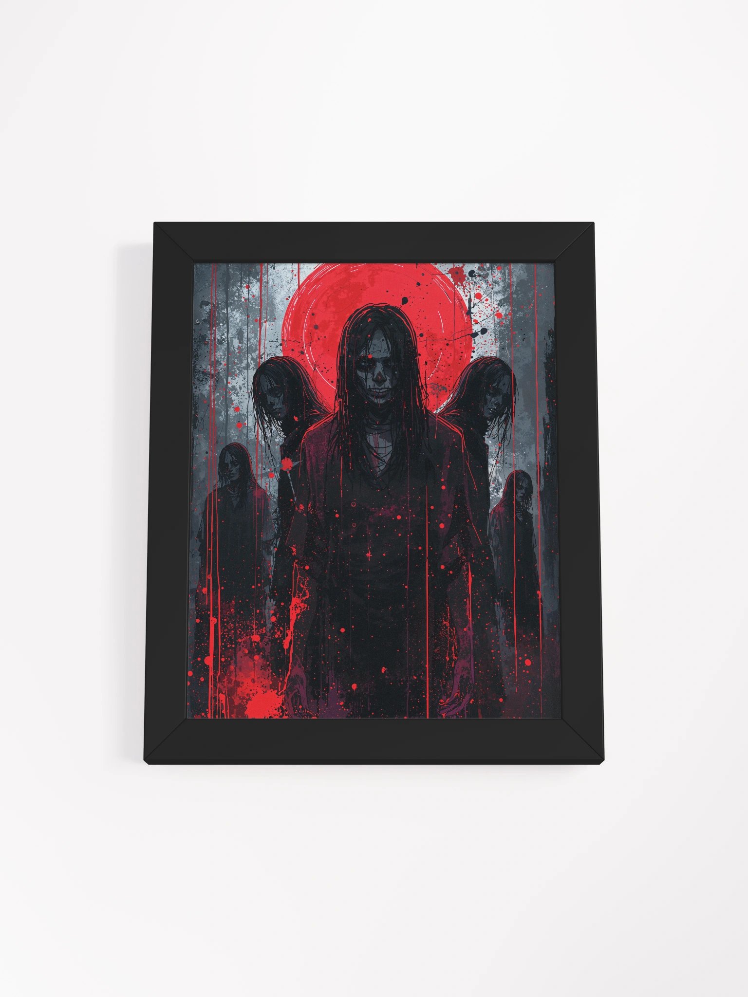 The Crimson Eclipse Framed Print product image (2)