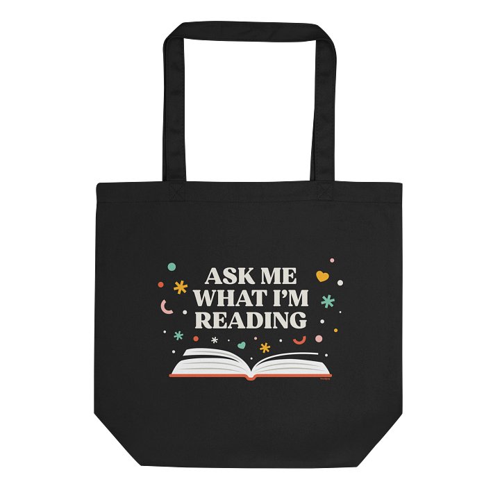 Ask Me What I'm Reading Tote product image (1)