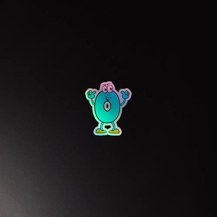 Zero the Hero Holographic Sticker Set product image (4)