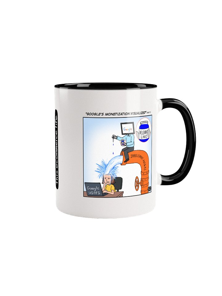 "Google's monetization visualized" mug product image (1)
