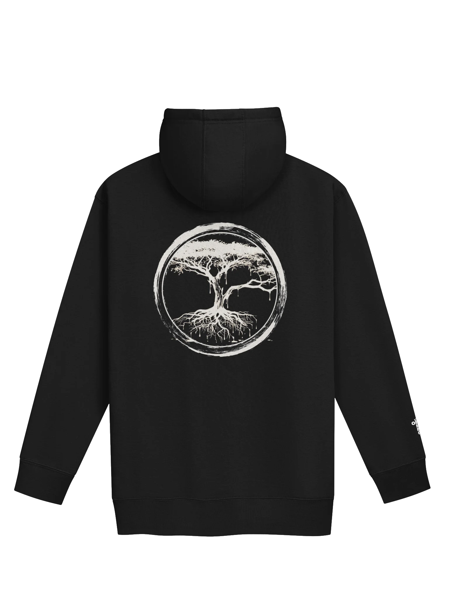 ONE KING Rooted IV Premium Soft Blend Hoodie with embroidered sleeve logo product image (4)