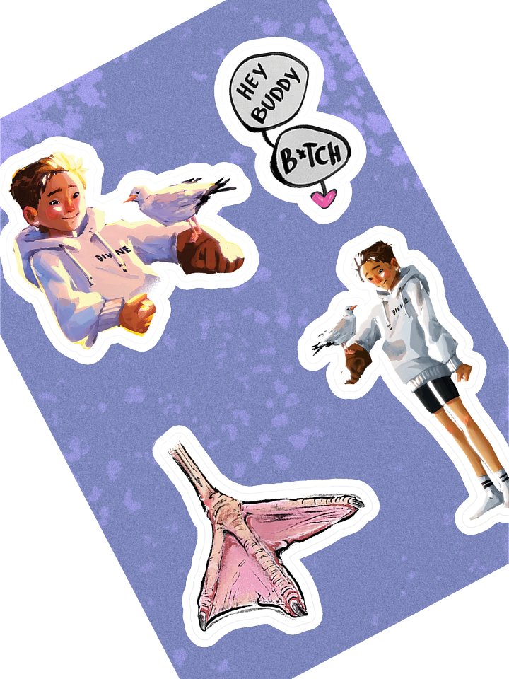 Little Buddy Sticker Pack! product image (1)