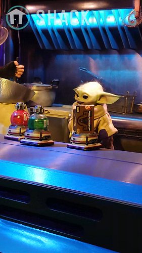 Star Wars Grogu Snack Bar #D23 #starwars #disney #technology #groguthechild
