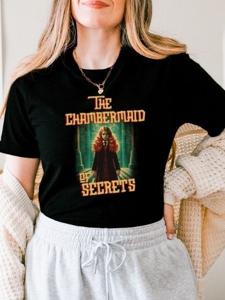 Ginny Chambermaid of Secrets Funny Vintage Pulp Mystery Harry Potter Shirt product image (5)
