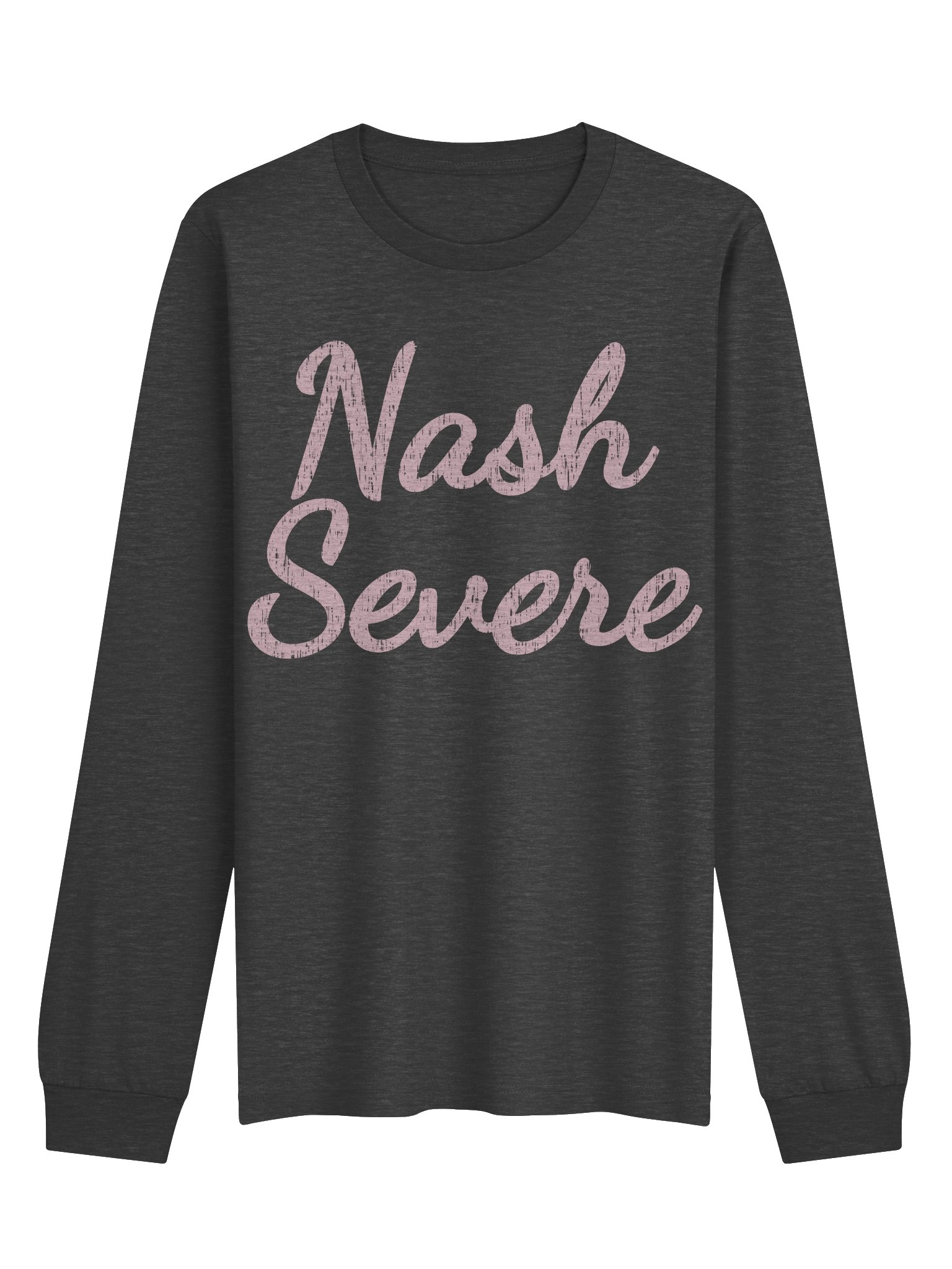 Soft Crew Nash Severe Pink Logo LS T Shirt product image (1)