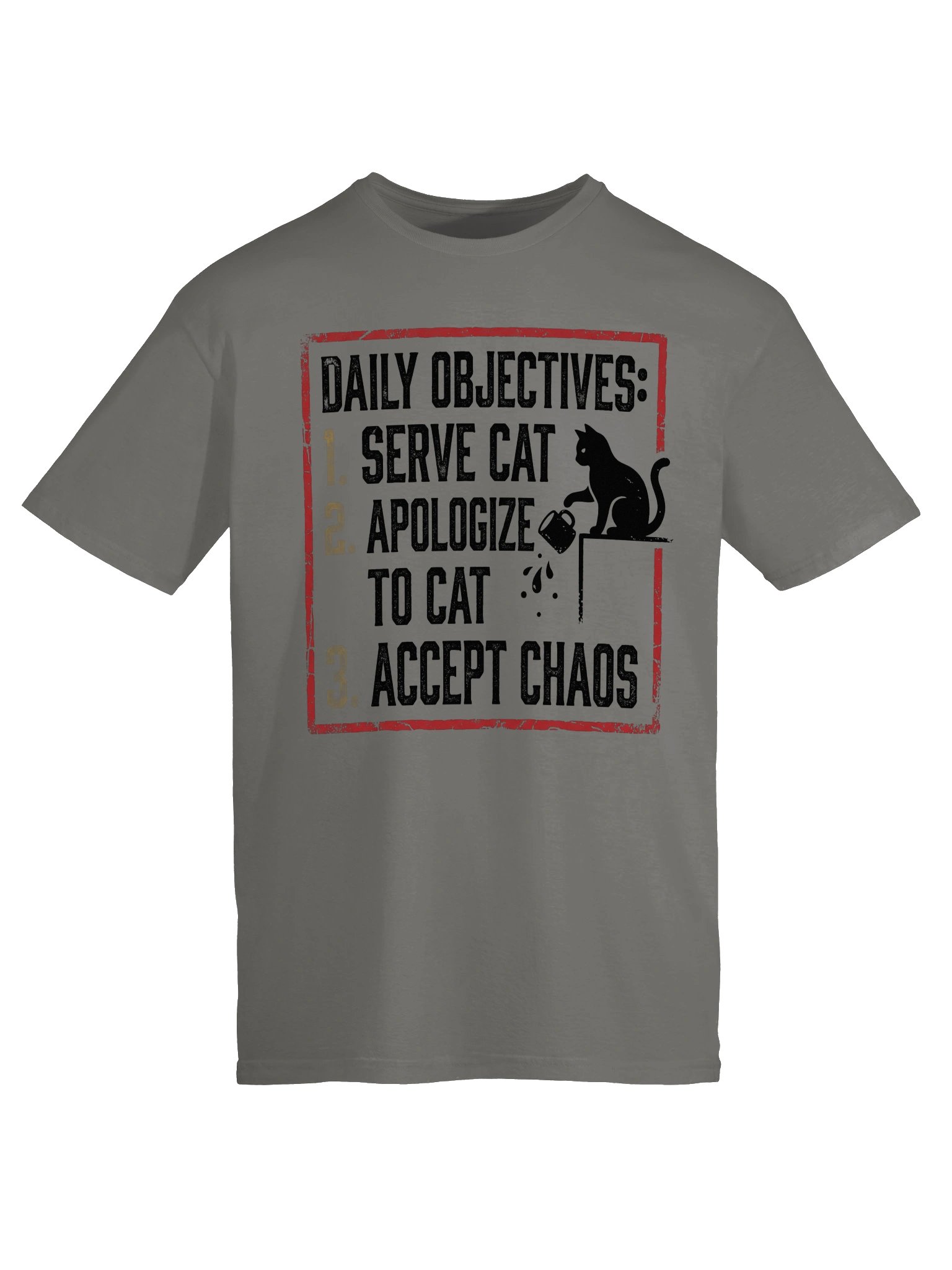 Daily Objectives Cat T-Shirt product image (34)