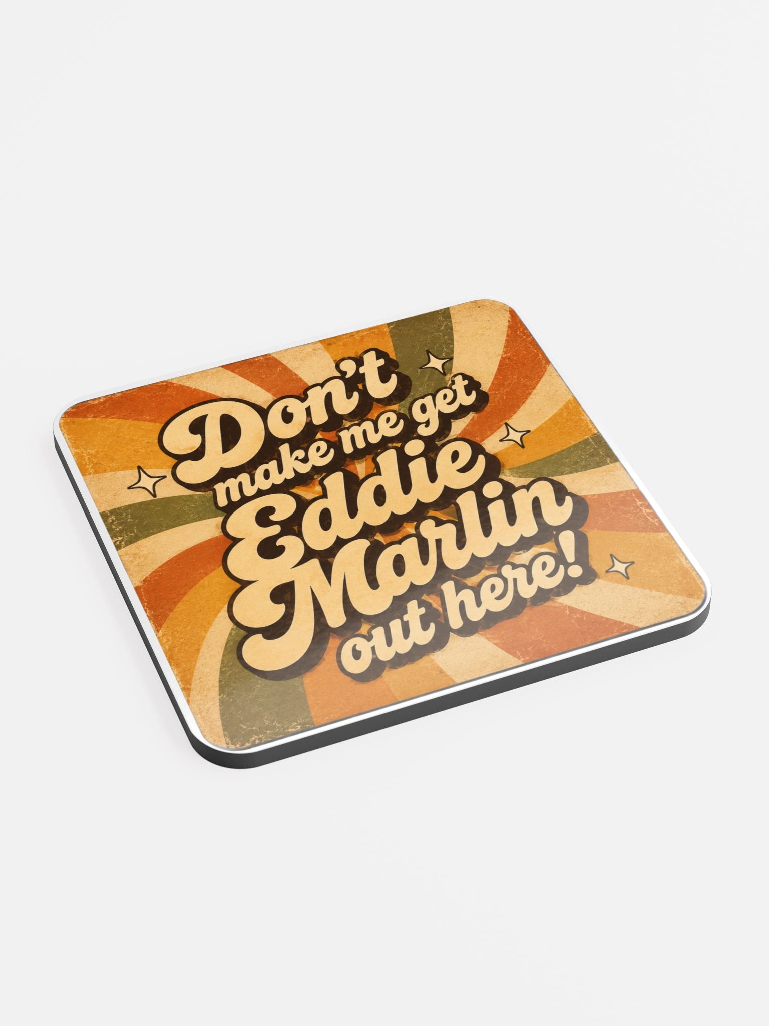 Lance Russell "Don't make me get Eddie Marlin out here!" Cup Coaster product image (2)