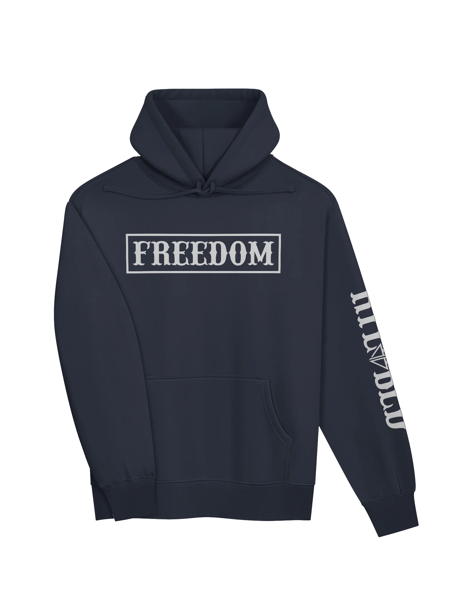 FREEDOM HOODIE (WHITE LOGO) product image (3)