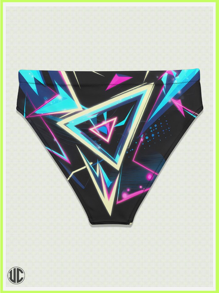UnkoCon – Electric '80s Neon Bikini Bottom product image (2)