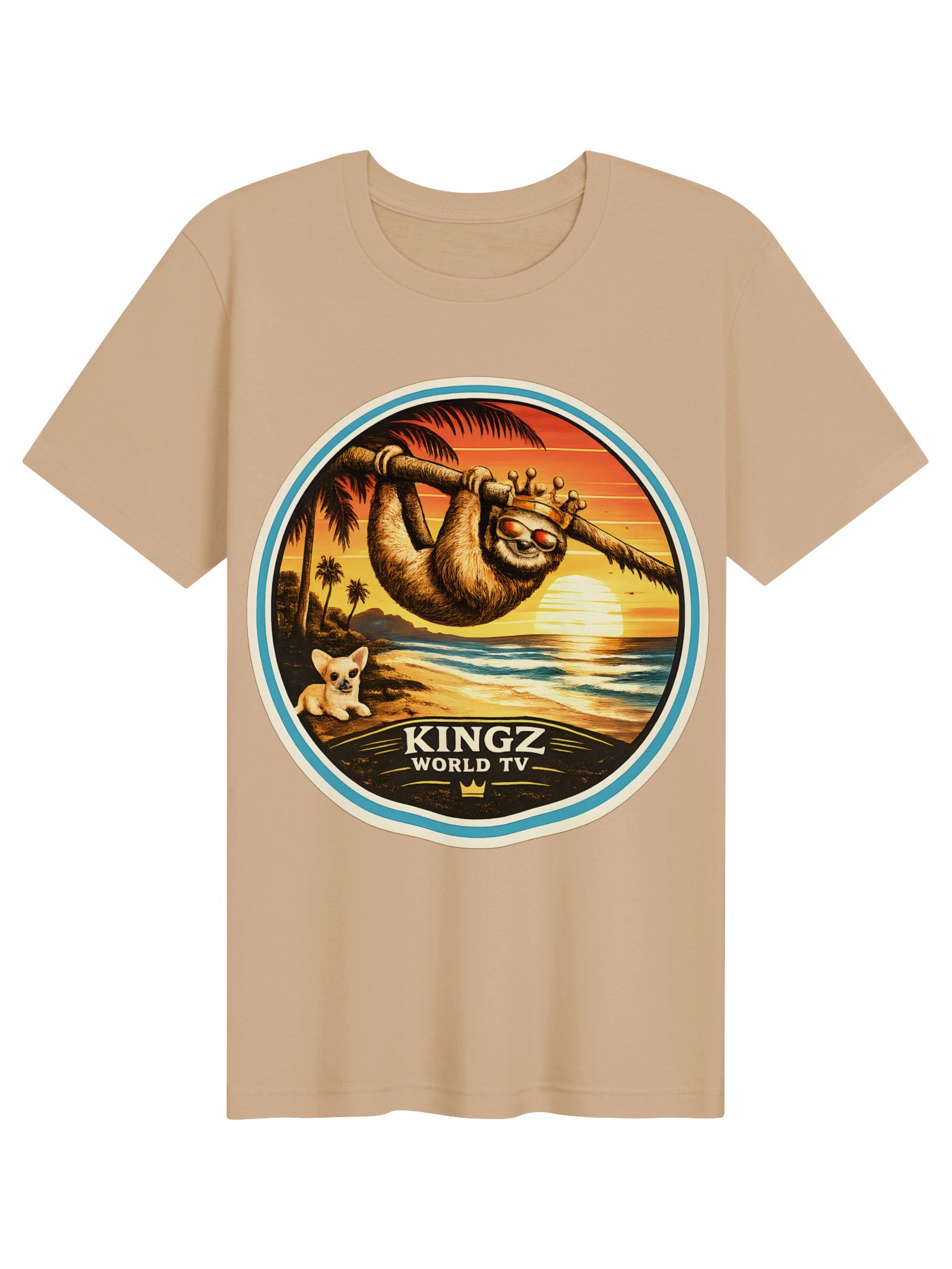 Kingz World Sunset Sloth Tee product image (81)