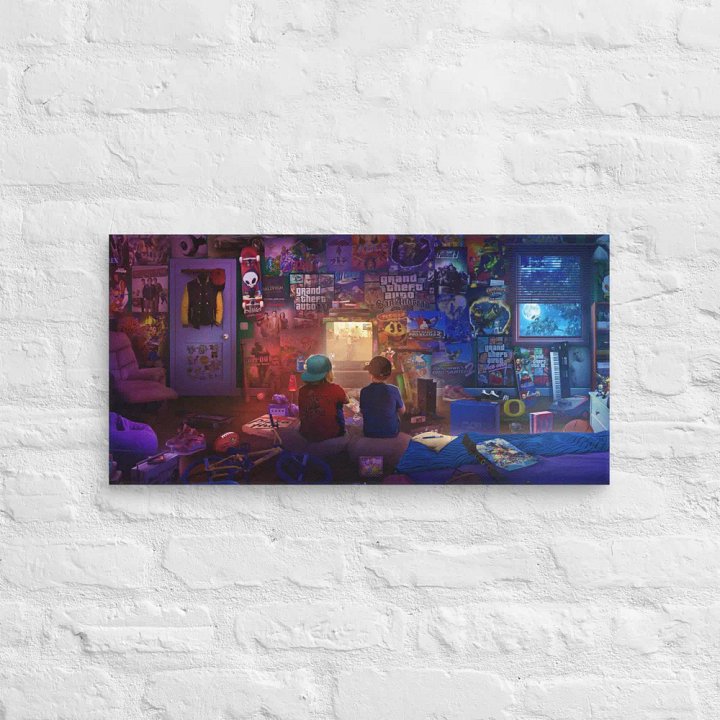 OG Bedroom Canvas w/ Easter Eggs! product image (1)