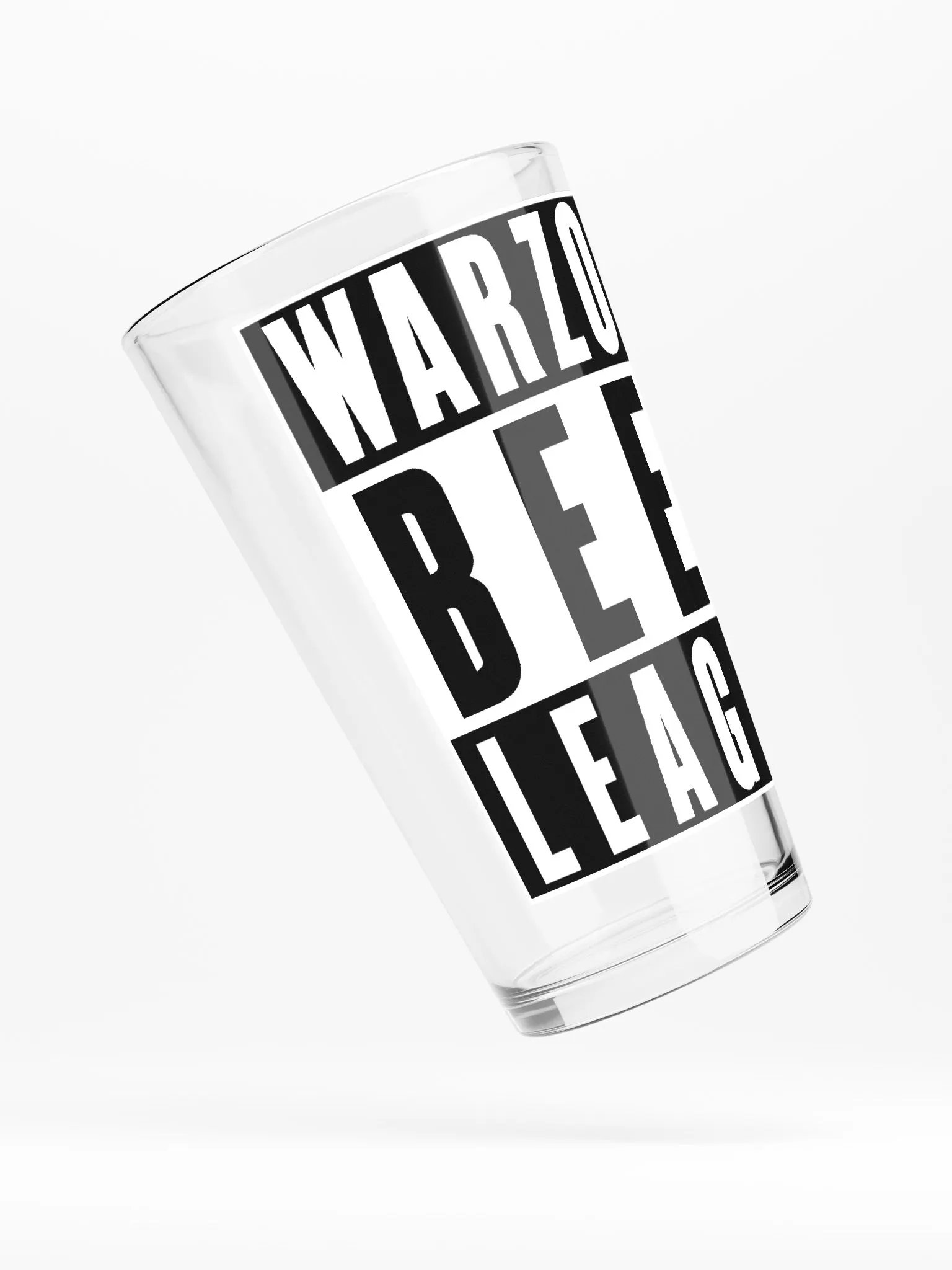 Warzone Beer League (Straight Outta) - Pint Glass product image (4)