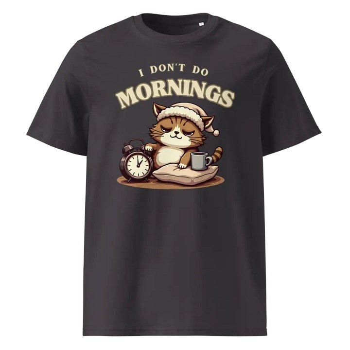 Lazy Cat Vibes Organic Tee product image (5)