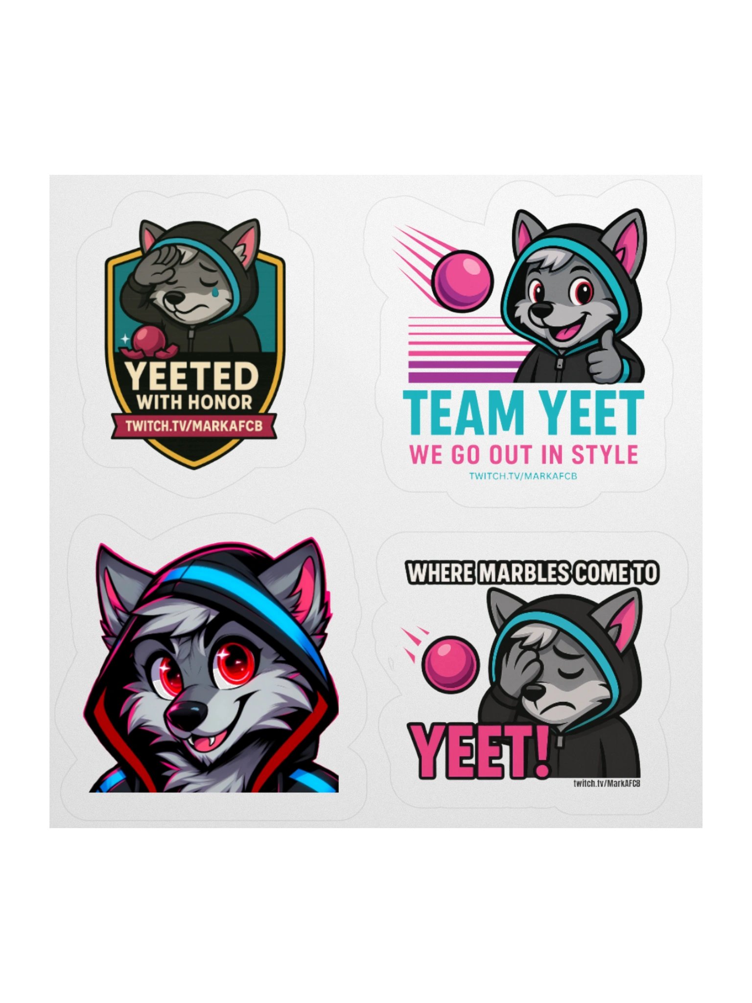Yeet! Collection Sticker Set product image (3)