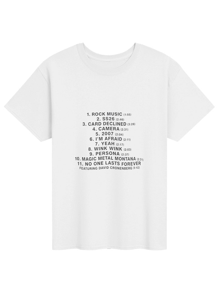 Charli XCX Rock Music Album Tracklist Shirt product image (4)