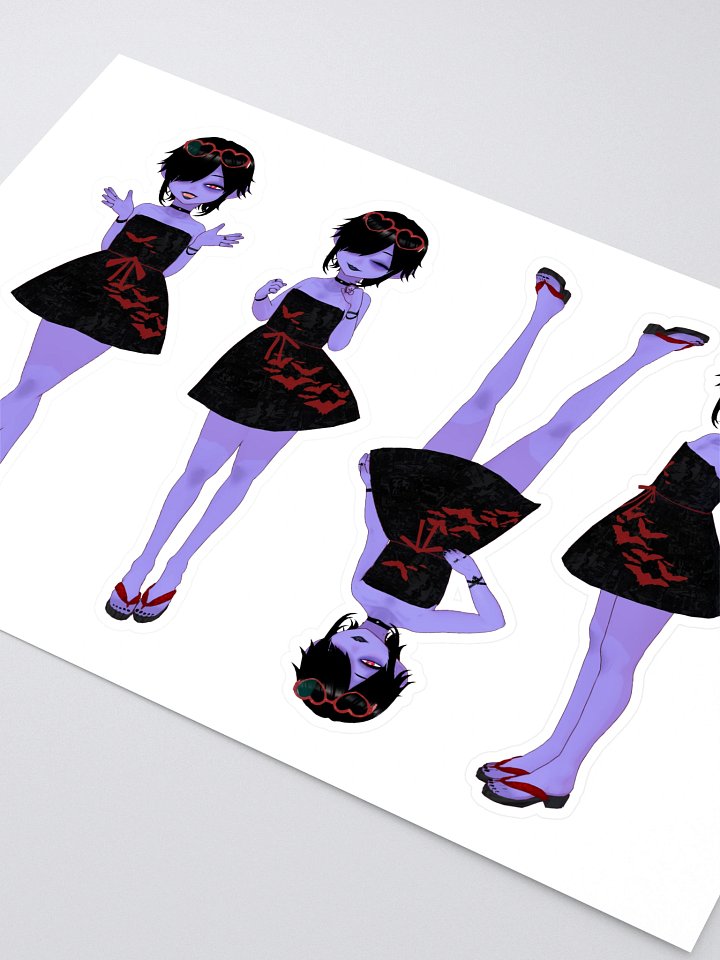 "Stevie" the Vampire Sticker Sheet product image (2)