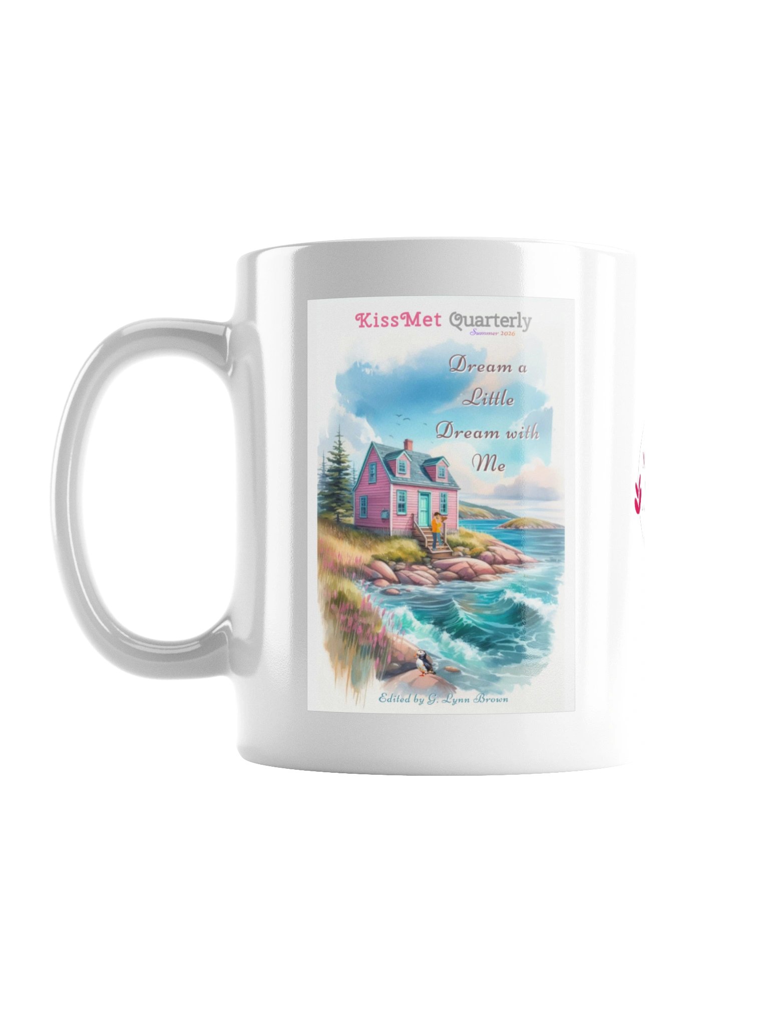 Front and Back Covers of "Dream A Little Dream With Me" and Logo Coffee Mug product image (2)