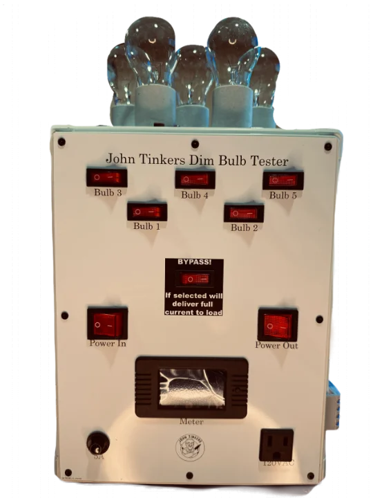 John Tinkers Dim Bulb Tester (DBT-1) product image (1)
